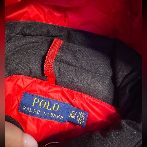 Authentic Ralph Lauren Big Men’s Polo Coat - Picture 2 of 4